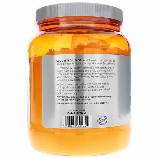 Whey Protein Isolate, NOW